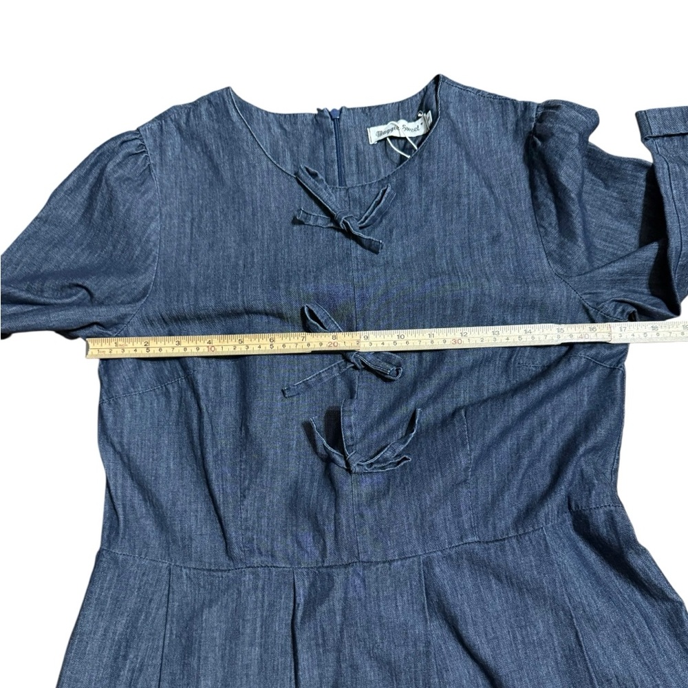 Maggie Sweet Lina Dress NEW Sz Small Cottagecore Vintage-Inspired Soft Girl Era - Picture 9 of 12
